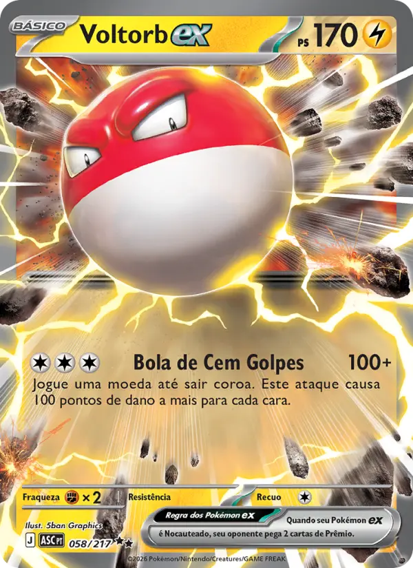Voltorb ex – Pokémon TCG