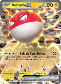 Voltorb ex – Carta Pokémon TCG