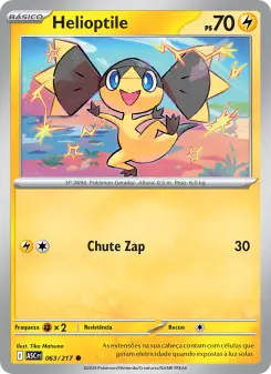 Helioptile – Carta Pokémon TCG