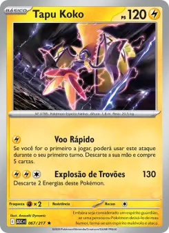Tapu Koko – Carta Pokémon TCG