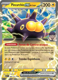 Pincurchin ex do Lupo – Carta Pokémon TCG