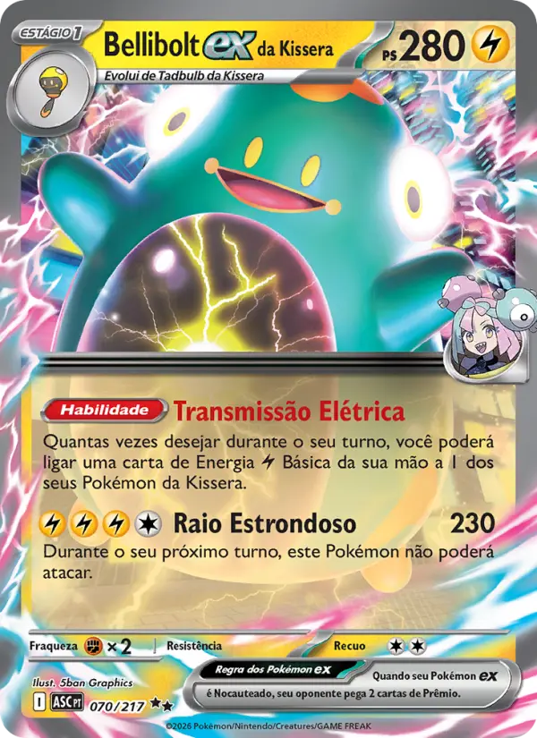 Bellibolt ex da Kissera – Pokémon TCG