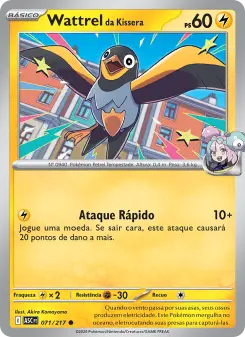 Wattrel da Kissera – Carta Pokémon TCG