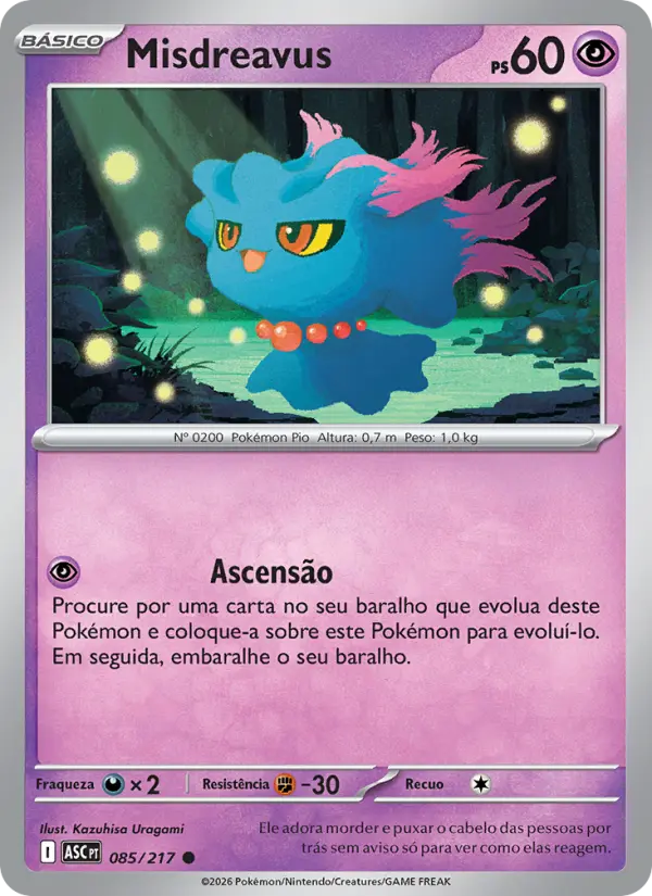 Misdreavus – Pokémon TCG