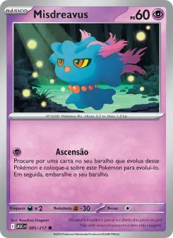 Misdreavus – Carta Pokémon TCG
