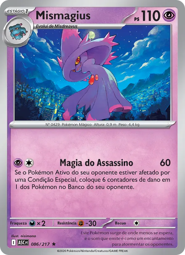 Mismagius – Pokémon TCG