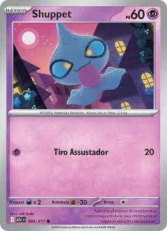 Shuppet – Carta Pokémon TCG