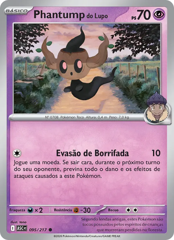 Phantump do Lupo – Pokémon TCG