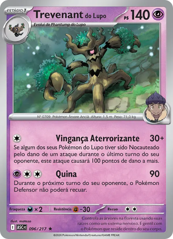 Trevenant do Lupo – Pokémon TCG