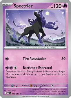 Spectrier – Carta Pokémon TCG