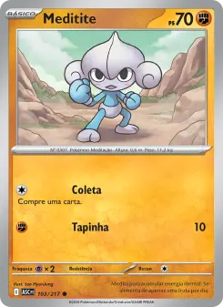 Meditite – Carta Pokémon TCG