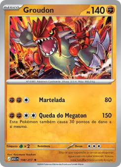 Groudon – Carta Pokémon TCG