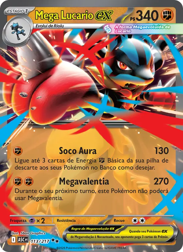 Mega Lucario ex – Pokémon TCG