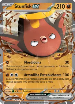 Stunfisk ex – Carta Pokémon TCG