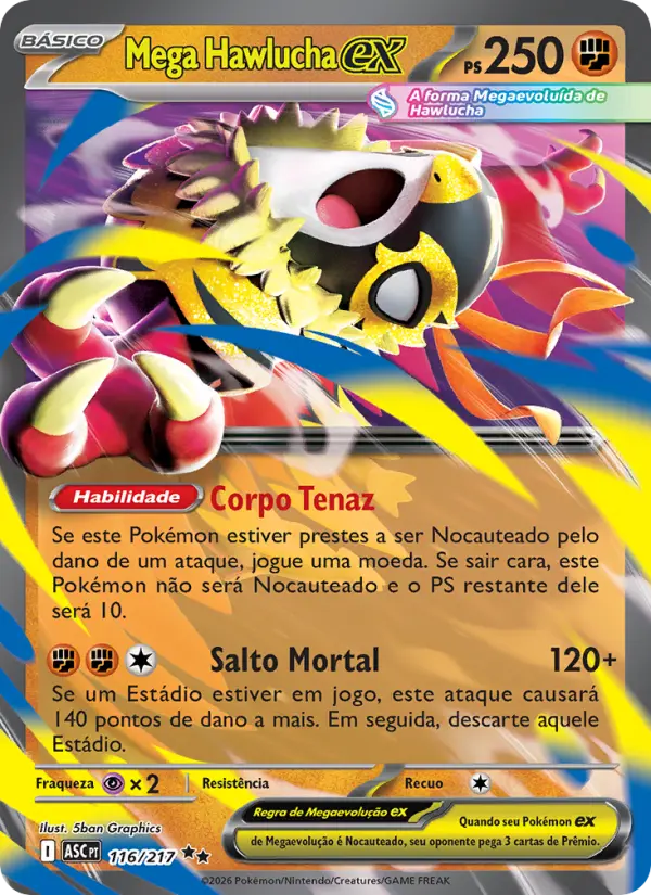Mega Hawlucha ex – Pokémon TCG