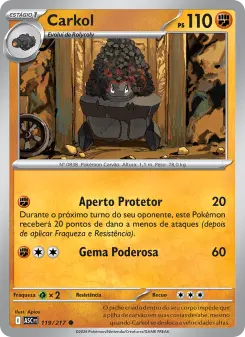 Carkol – Carta Pokémon TCG