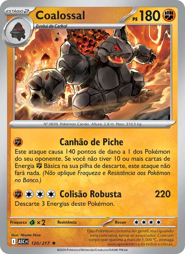 Coalossal – Pokémon TCG