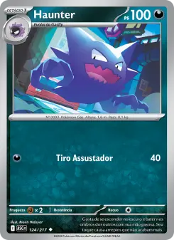 Haunter – Carta Pokémon TCG
