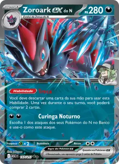 Zoroark ex do N – Carta Pokémon TCG
