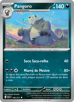 Pangoro – Carta Pokémon TCG