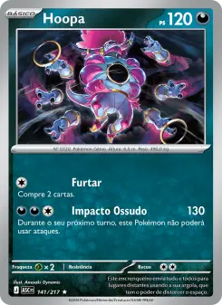 Hoopa – Carta Pokémon TCG