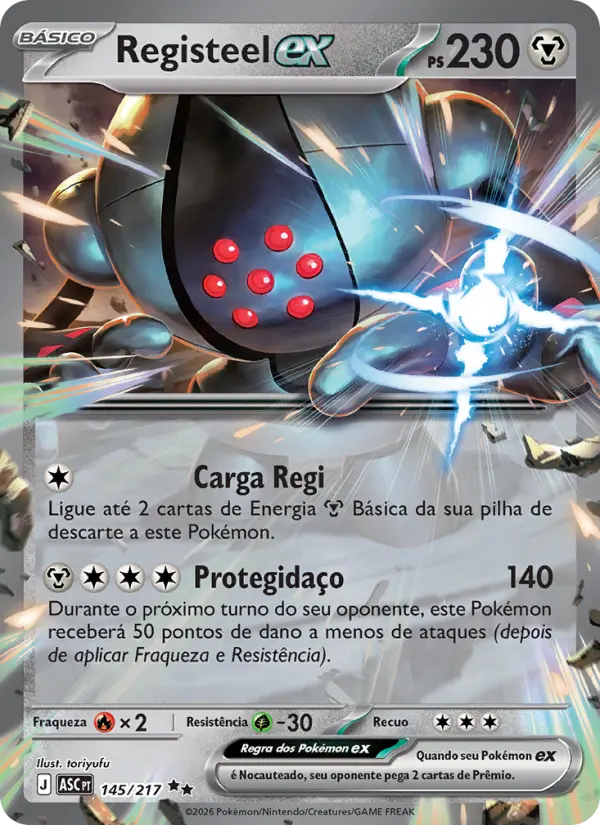 Registeel ex – Pokémon TCG