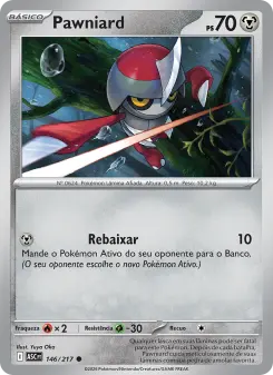 Pawniard – Carta Pokémon TCG