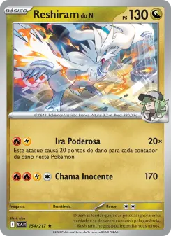 Reshiram do N – Carta Pokémon TCG