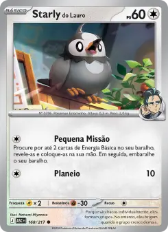 Starly do Lauro – Carta Pokémon TCG