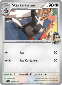 Staravia do Lauro – Carta Pokémon TCG