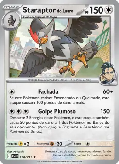 Staraptor do Lauro – Carta Pokémon TCG