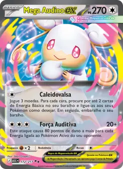 Mega Audino ex – Carta Pokémon TCG