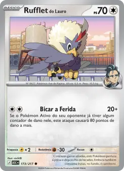 Rufflet do Lauro – Carta Pokémon TCG