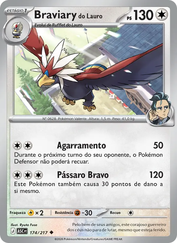 Braviary do Lauro – Pokémon TCG
