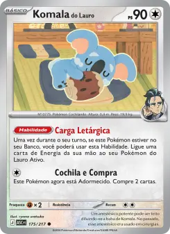 Komala do Lauro – Carta Pokémon TCG