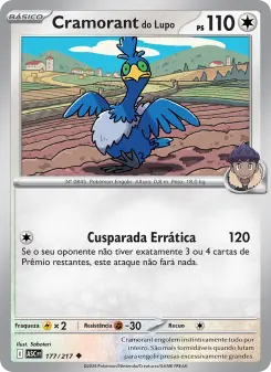 Cramorant do Lupo – Carta Pokémon TCG