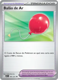 Balão de Ar – Carta Pokémon TCG
