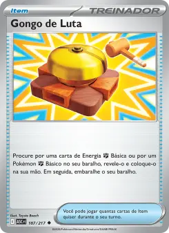 Gongo de Luta – Carta Pokémon TCG