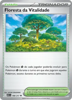 Floresta da Vitalidade – Carta Pokémon TCG