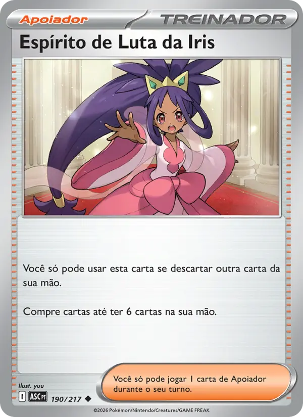 Espírito de Luta da Iris – Pokémon TCG