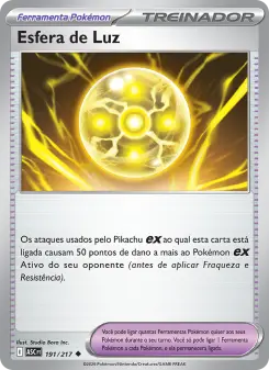 Esfera de Luz – Carta Pokémon TCG