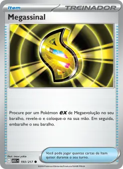 Megassinal – Carta Pokémon TCG