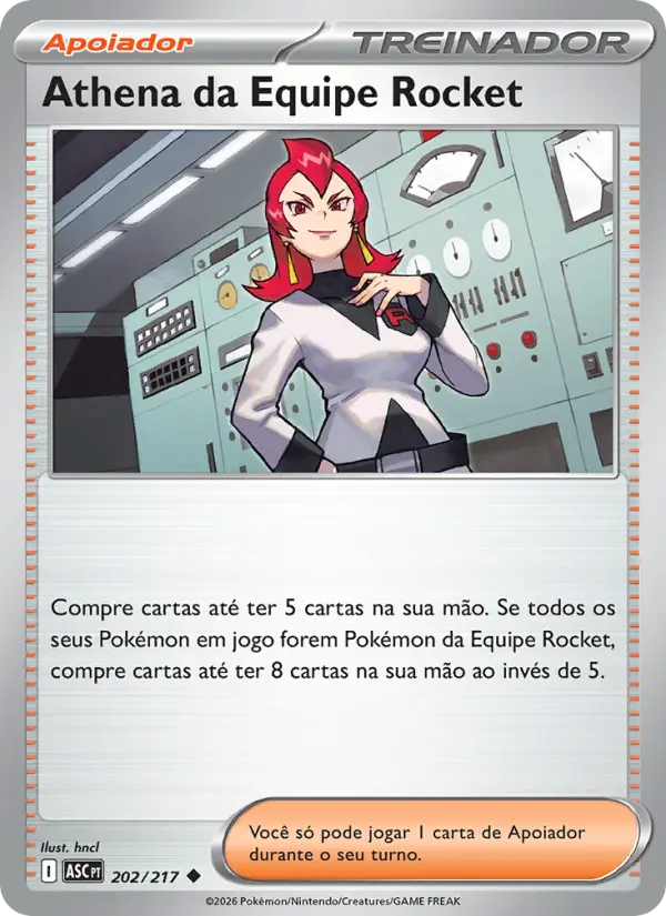 Athena da Equipe Rocket – Pokémon TCG