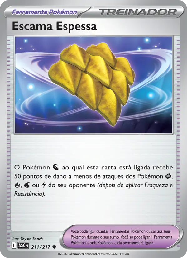 Escama Espessa – Pokémon TCG