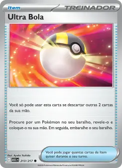 Ultra Bola – Carta Pokémon TCG