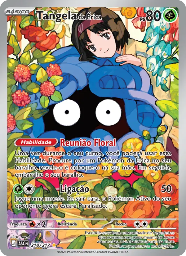 Tangela da Érica – Pokémon TCG
