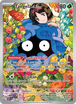 Tangela da Érica – Carta Pokémon TCG
