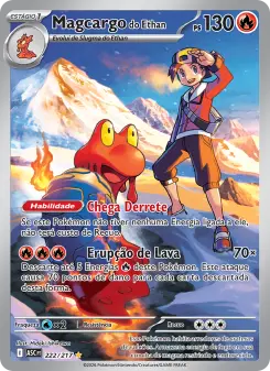 Magcargo do Ethan – Carta Pokémon TCG