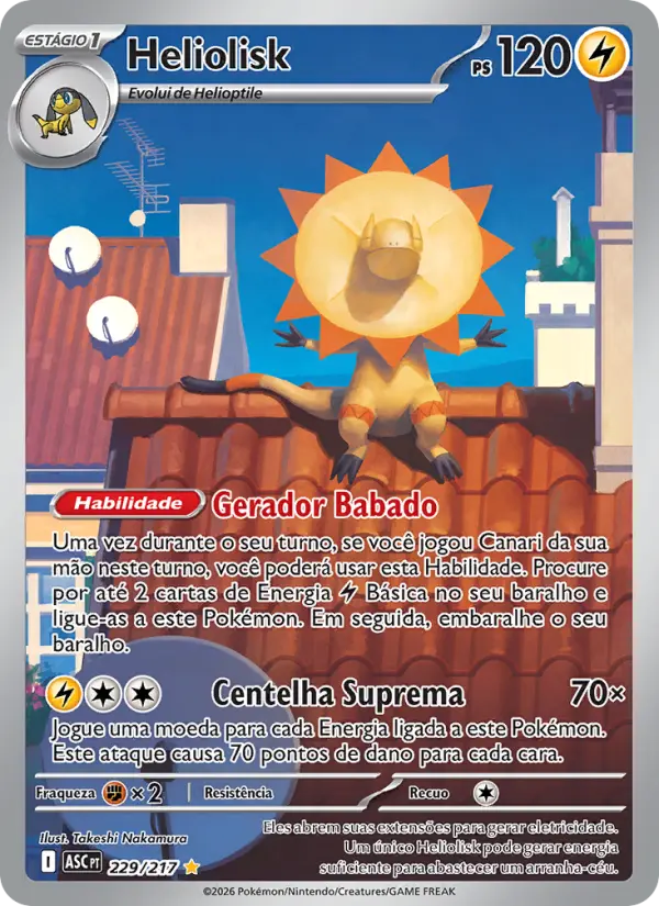 Heliolisk – Pokémon TCG
