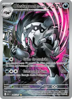 Obstagoon de Galar – Carta Pokémon TCG